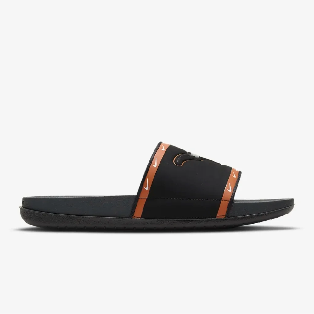 NWT Men's Nike University of Texas Longhorns Off-Court Slides - Picture 4 of 10